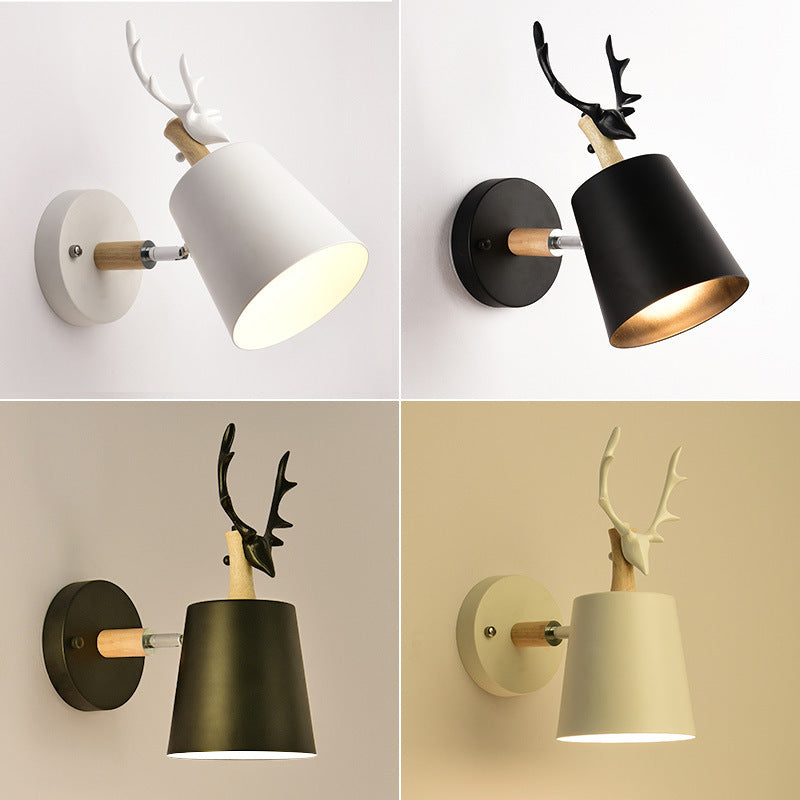 Antler bedside lamp