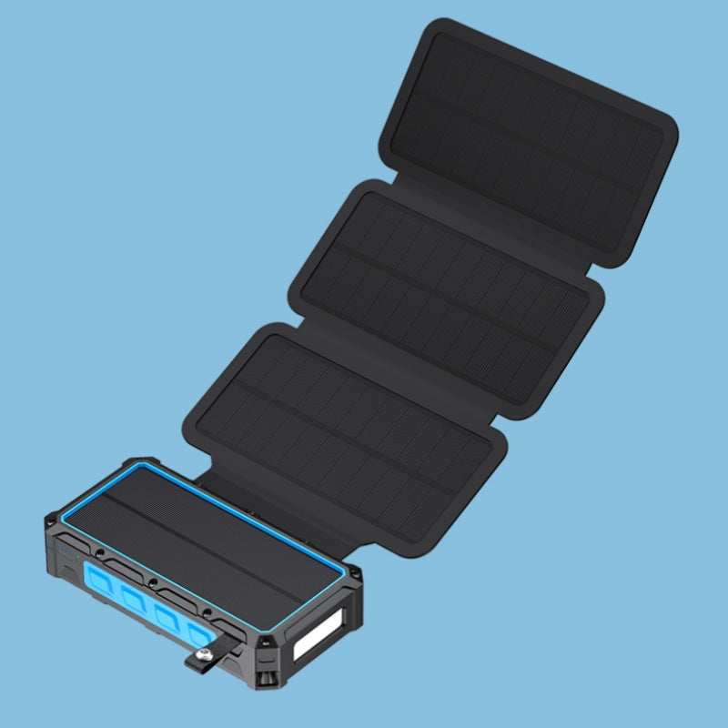 High Capacity Emergency Solar And Hand Crank Power Bank