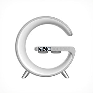 Intelligent LED Lamp Bluetooth Speake Wireless Charger Atmosphere Lamp App Control For Bedroom Home Decor