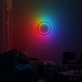 Nordic Minimalist RGB Modern LED Circular Wall Lamp