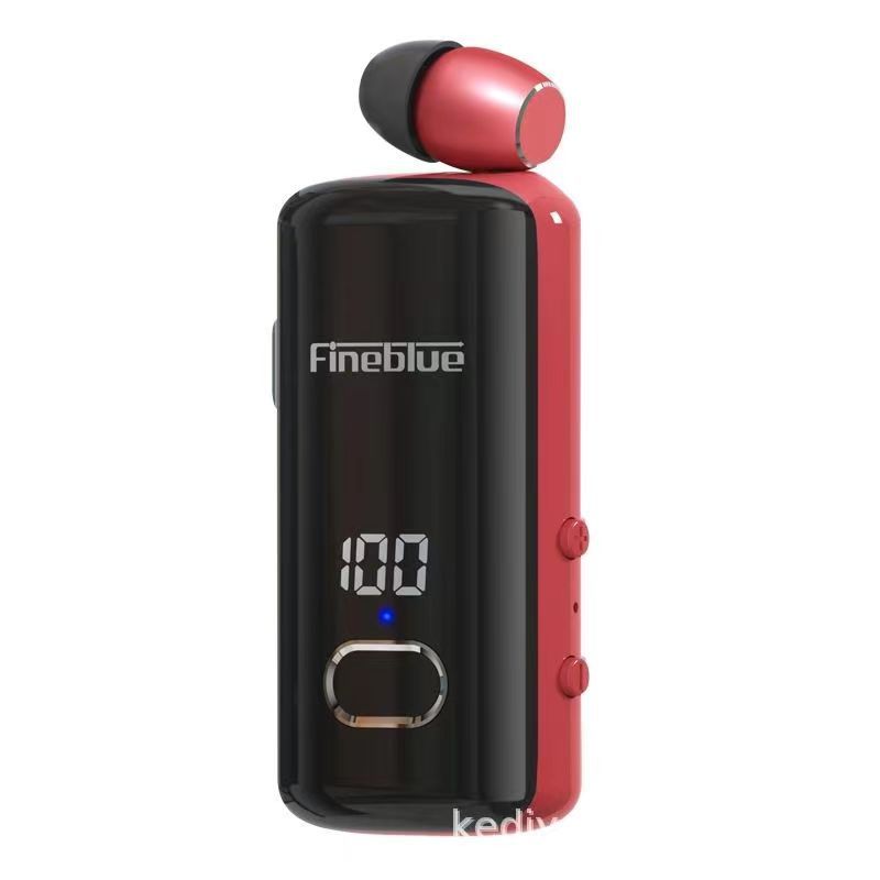 F580 Lapel-Style Wireless Bluetooth Earphones