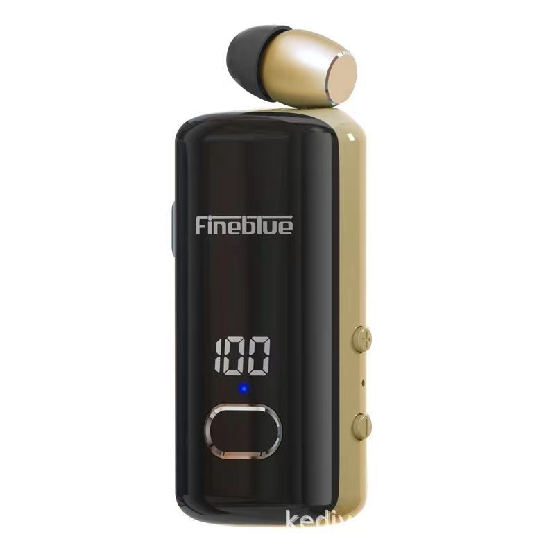 F580 Lapel-Style Wireless Bluetooth Earphones